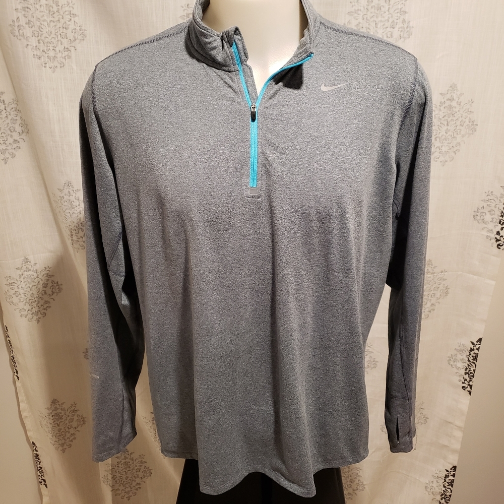 Nike Dri-FIT Element men's 1/4 zip running top.